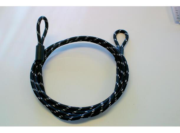 Linbus Låsewire Rustfri - 5 meter - 9 mm 